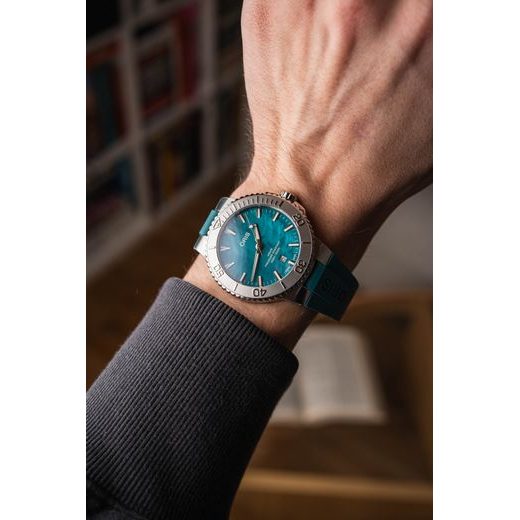 ORIS AQUIS DATE NEW YORK HARBOR LIMITED EDITION II 43,5 MM 01 733 7789 4187-SET - AQUIS - ZNAČKY