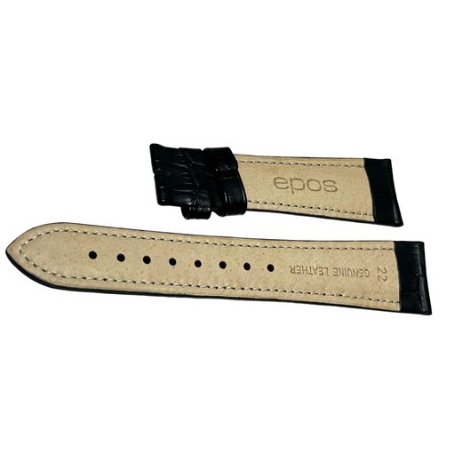 KOŽENÝ REMIENOK EPOS ČIERNY - BEZ PRACKY - REMIENKY - OSTATNÉ
