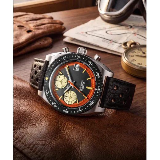 NIVADA GRENCHEN AUTOCHRON ORANGE AUTOMATIC - AUTOCHRON - ZNAČKY