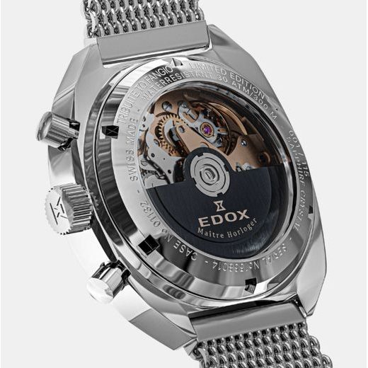 EDOX SPORTSMAN CHRONOGRAPH AUTOMATIC FANGIO LIMITED EDITION 01132-3BU-BUGN - SPORTSMAN - ZNAČKY