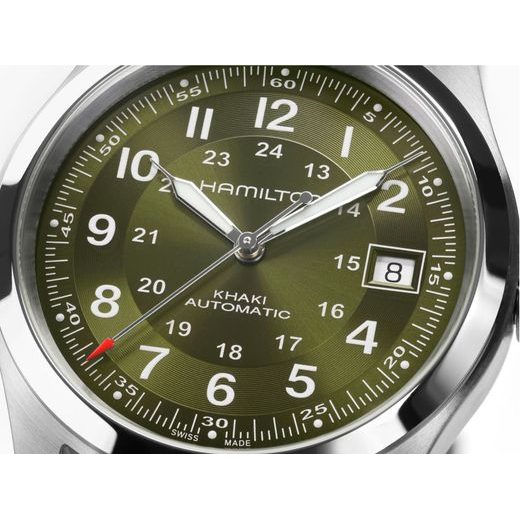 HAMILTON KHAKI FIELD AUTO 38MM H70455560 - KHAKI FIELD - ZNAČKY
