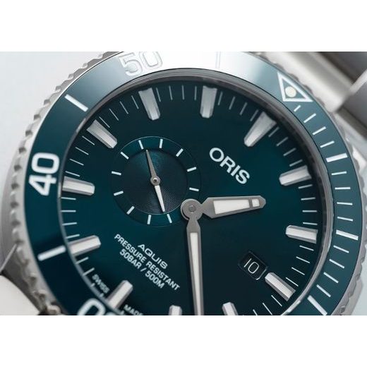 ORIS AQUIS SMALL SECOND DATE 45,5 MM 01 743 7733 4155-07 4 24 69EB - AQUIS - ZNAČKY