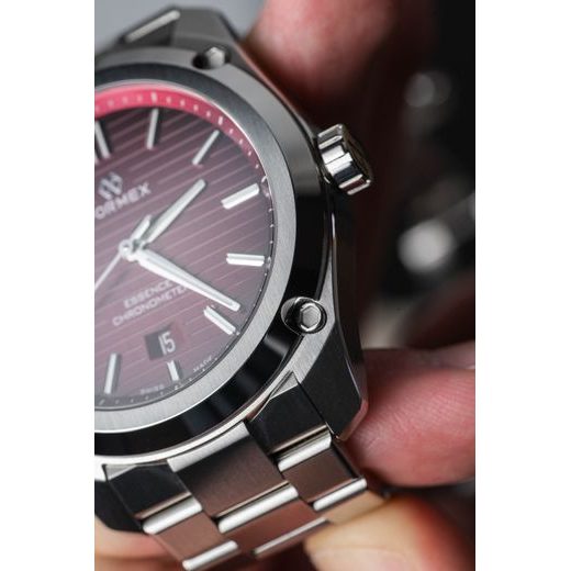 FORMEX ESSENCE FORTYTHREE AUTOMATIC CHRONOMETER GAMARET STEEL BRACELET 0330.1.6671.100 - ESSENCE - ZNAČKY