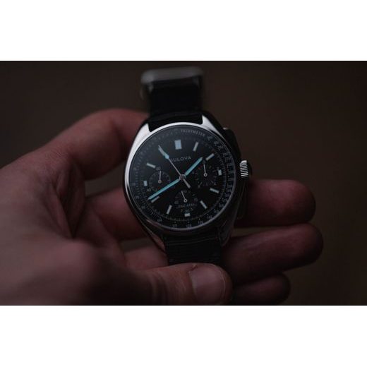 BULOVA 96A225 LUNAR PILOT CHRONOGRAPH WATCH - ARCHIVE SERIES - ZNAČKY