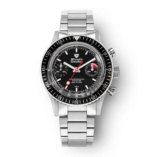 NIVADA GRENCHEN CHRONOMASTER WHITE LOLLIPOP MANUAL - CHRONOMASTER - ZNAČKY