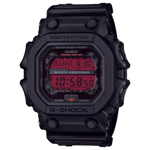 CASIO G-SHOCK GX-56BBR-1ER BLACK AND BOLD RED SERIES - G-SHOCK - ZNAČKY