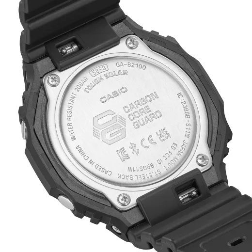 HODINKY CASIO G-SHOCK GA-B2100-1A1ER - CASIOAK - ZNAČKY