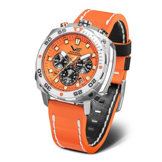 VOSTOK EUROPE SYSTEMA PERIODICUM NEON VK67-650A723 - SYSTEMA PERIODICUM - ZNAČKY