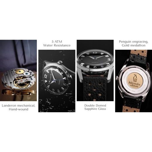 NIVADA GRENCHEN ANTARCTIC 35 MM - WHITE LUMINOVA - ANTARCTIC - ZNAČKY