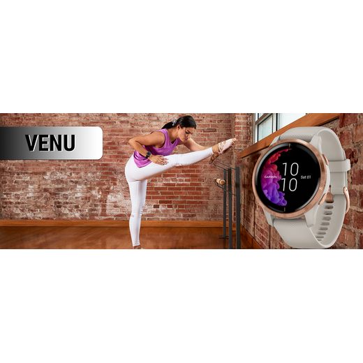 GARMIN VENU ROSEGOLD/SAND BAND 010-02173-23 - ARCHÍV
