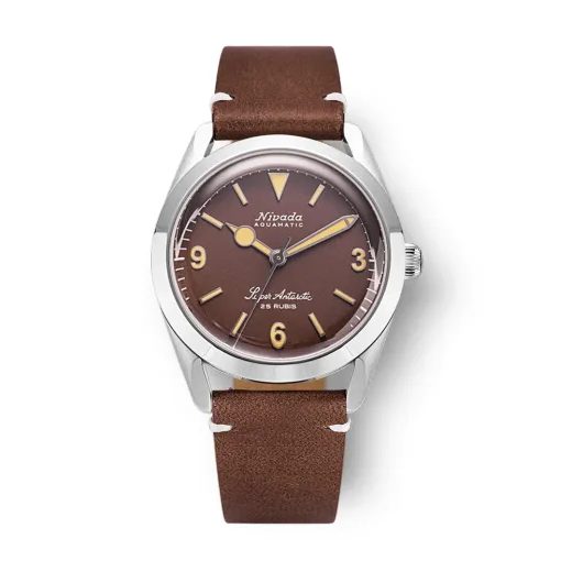 NIVADA GRENCHEN SUPER ANTARCTIC 3.6.9. BROWN NO VINTAGE EFFECT - BEIGE LUMINOUS - ANTARCTIC - ZNAČKY