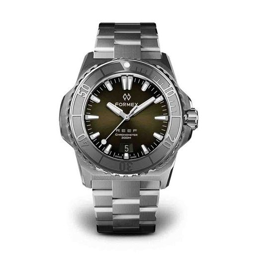 FORMEX REEF 39,5 AUTOMATIC CHRONOMETER GREEN DIAL - REEF - ZNAČKY