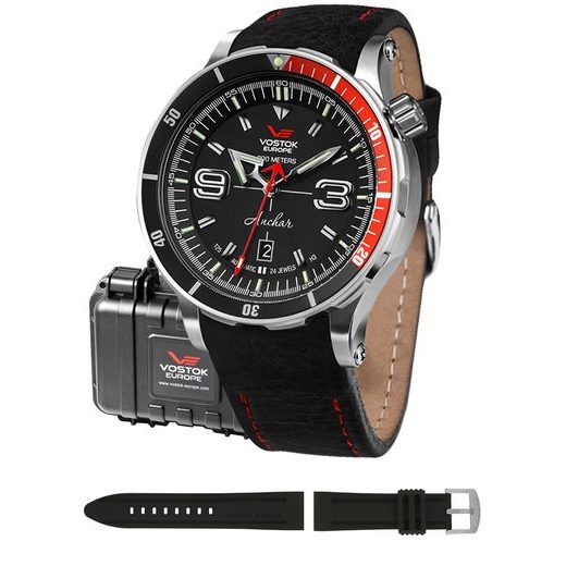 VOSTOK EUROPE ANCHAR PODMORSKÁ AUTOMATIC LINE NH35A/510A587 - ANCHAR SUBMARINE - ZNAČKY