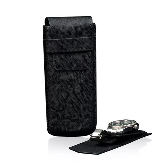 CESTOVNÉ PUZDRO NA HODINKY HEISSE & SÖHNE MONDO SAFIANO 70019-102 - BOXY NA HODINKY - OSTATNÉ