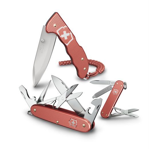 NŮŽ VICTORINOX EVOKE ALOX 2025 LIMITED EDITION STONE RED 0.9415.L25 - VRECKOVÉ NOŽE - OSTATNÉ