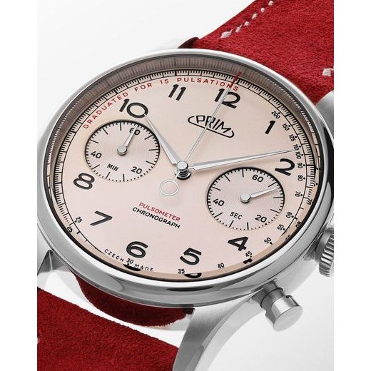 PRIM JANSKÝ PULSOMETER CHRONOGRAPH 39 W03P.13283.C - QUARTZ - ZNAČKY