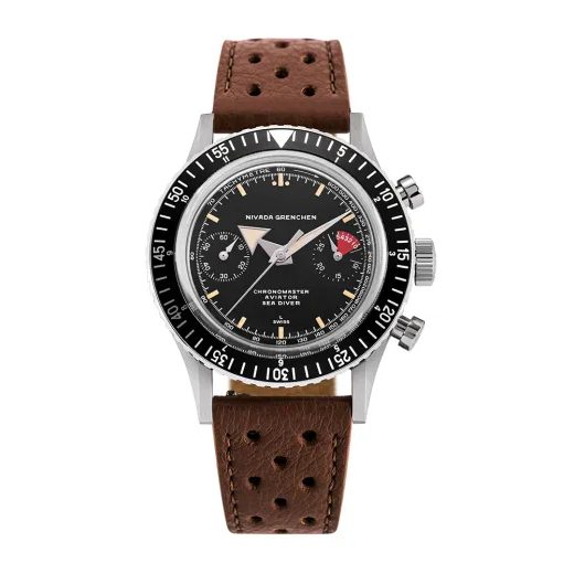 NIVADA GRENCHEN CHRONOMASTER BROAD ARROW - INTER. BEZEL - MANUAL - CHRONOMASTER - ZNAČKY