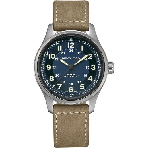 HAMILTON KHAKI FIELD TITANIUM AUTO H70545540 - KHAKI FIELD - ZNAČKY