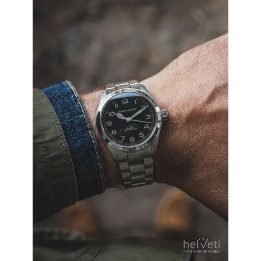 HAMILTON KHAKI FIELD MURPH 38MM AUTOMATIC H70405130 - KHAKI FIELD - ZNAČKY