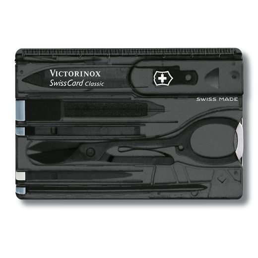 VICTORINOX SWISSCARD CLASSIC BLACK - VRECKOVÉ NOŽE - OSTATNÉ