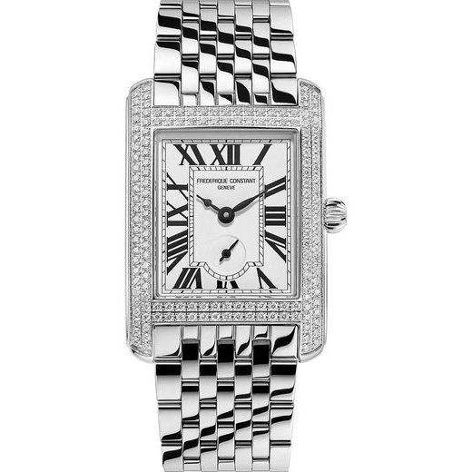 FREDERIQUE CONSTANT CLASSICS CARRÉE SMALL SECONDS QUARTZ FC-235S2CD6B - CLASSICS LADIES - ZNAČKY