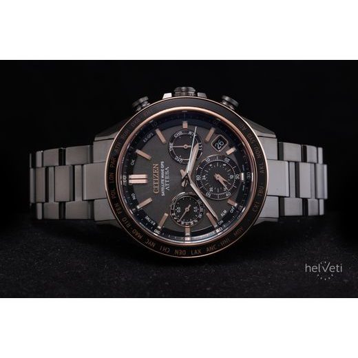CITIZEN ATTESA SATELLITE WAVE GPS CC4074-61W - SUPER TITANIUM - ZNAČKY