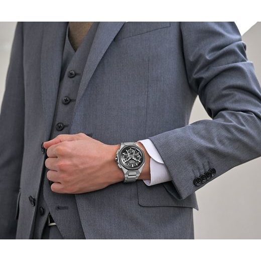 CITIZEN ATTESA SATELIT WAVE GPS CC4104-53E - SUPER TITANIUM - ZNAČKY