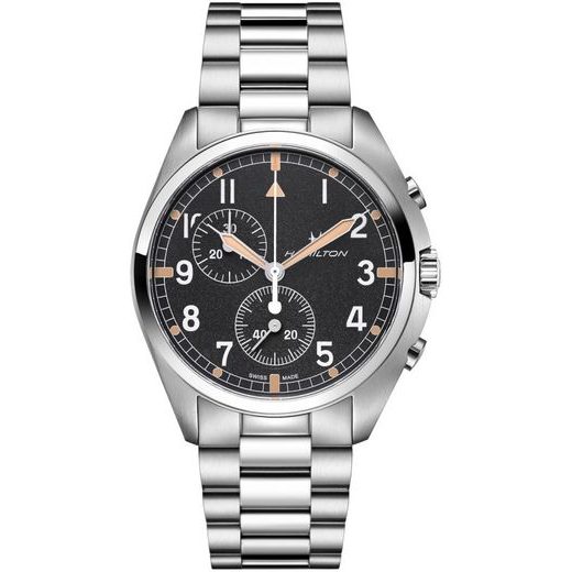 HAMILTON KHAKI AVIATION PILOT PIONEER CHRONO QUARTZ H76522131 - KHAKI AVIATION - ZNAČKY