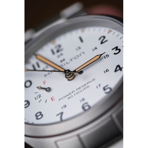 HAMILTON KHAKI FIELD MECHANICAL POWER RESERVE H69509110 - KHAKI FIELD - ZNAČKY