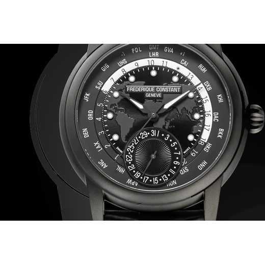 FREDERIQUE CONSTANT MANUFACTURE CLASSIC WORLDTIMER AUTOMATIC GLOBETROTTER LIMITED EDITION FC-718BAWM4TH6 - MANUFACTURE - ZNAČKY