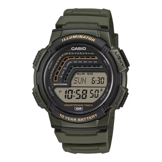 CASIO COLLECTION WS-1800-3AVEF - CLASSIC COLLECTION - ZNAČKY