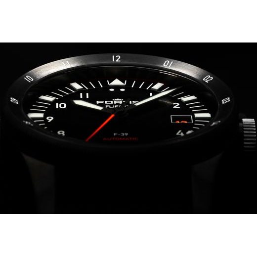 FORTIS FLIEGER F-39 WERK 7 MISSION BLACK LIMITED EDITION F4220028 - FLIEGER - ZNAČKY