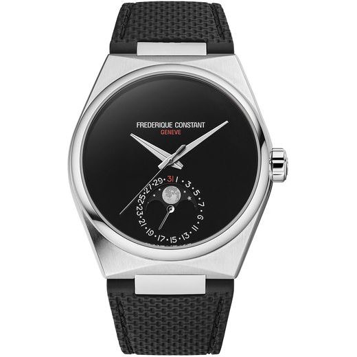 FREDERIQUE CONSTANT HIGHLIFE GENTS MOONPHASE MANUFACTURE AUTOMATIC X TIME+TIDE LIMITED EDITION ONYX MOON FC-716ONB3NH6B - HIGHLIFE GENTS - ZNAČKY