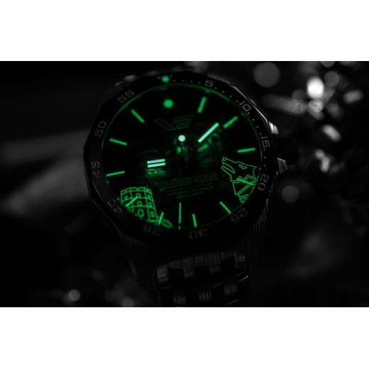 VOSTOK EUROPE IRON WOLF-IRON WOLF LIMITED EDITION NH72-225E764 - LIMITOVANÉ EDÍCIE - ZNAČKY