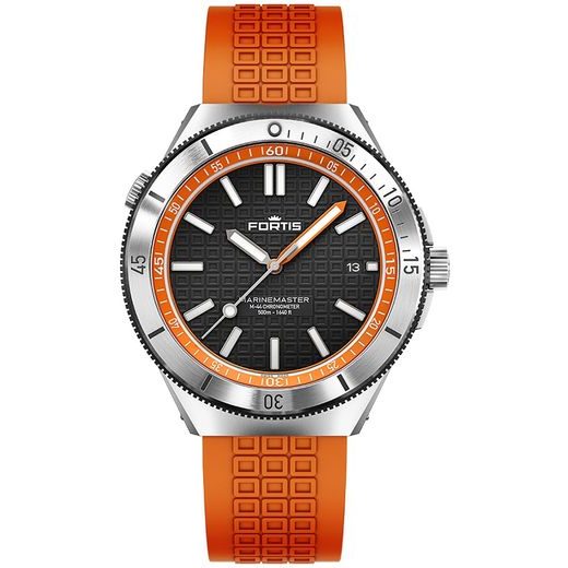 FORTIS MARINEMASTER M-44 AMBER ORANGE COSC F8120013 - MARINEMASTER - ZNAČKY