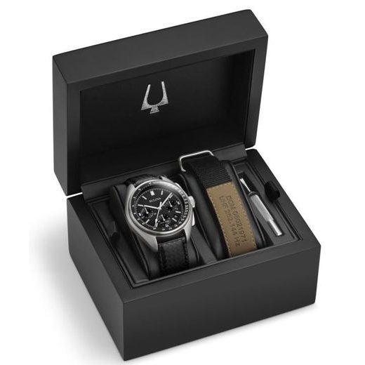 BULOVA 96B251 SPECIAL EDITION LUNAR PILOT CHRONOGRAPH WATCH - BAZAR - ARCHIVE SERIES - ZNAČKY