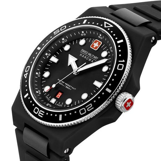 SWISS MILITARY HANOWA OCEAN PIONEER SMWGN0001180 - AQUA - ZNAČKY