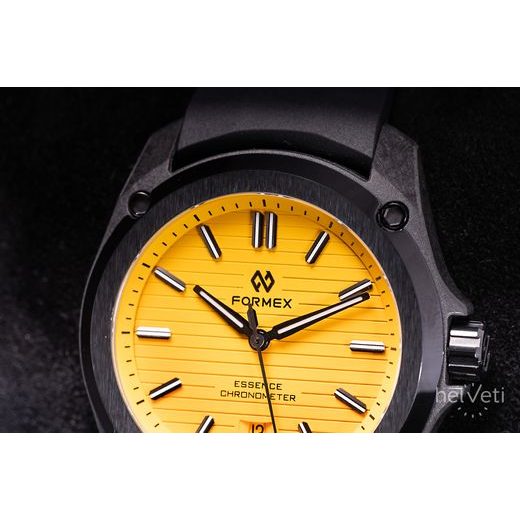 FORMEX ESSENCE LEGGERA FORTYONE AUTOMATIC CHRONOMETER "SPLASH" SUNFLOWER YELLOW 0331.4.6387.910 - ESSENCE LEGGERA - ZNAČKY