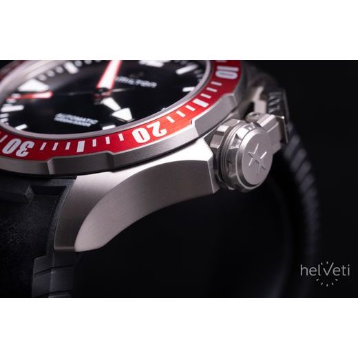 HAMILTON KHAKI NAVY KHAKI NAVY FROGMAN TITANIUM AUTO H77805335 - KHAKI NAVY - ZNAČKY