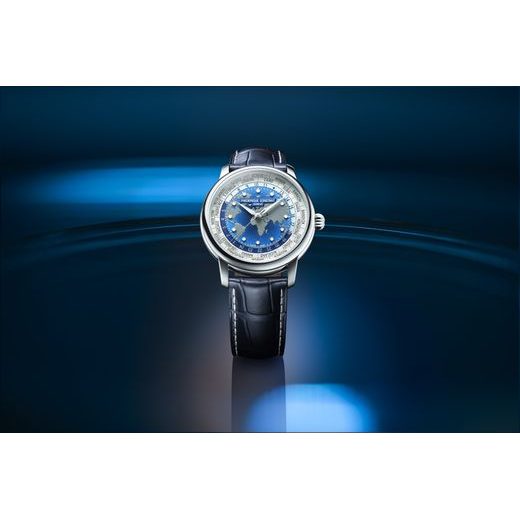 FREDERIQUE CONSTANT MANUFACTURE CLASSIC WORLDTIMER AUTOMATIC FC-719BLW3H6 - MANUFACTURE - ZNAČKY