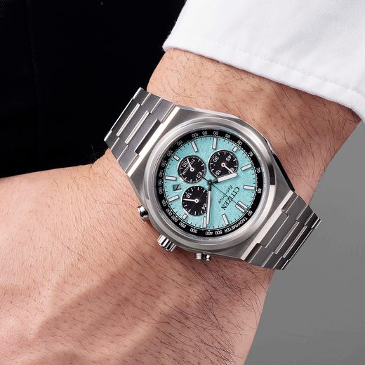 CITIZEN ECO-DRIVE SUPER TITANIUM CHRONO CA4610-85M - SUPER TITANIUM - ZNAČKY