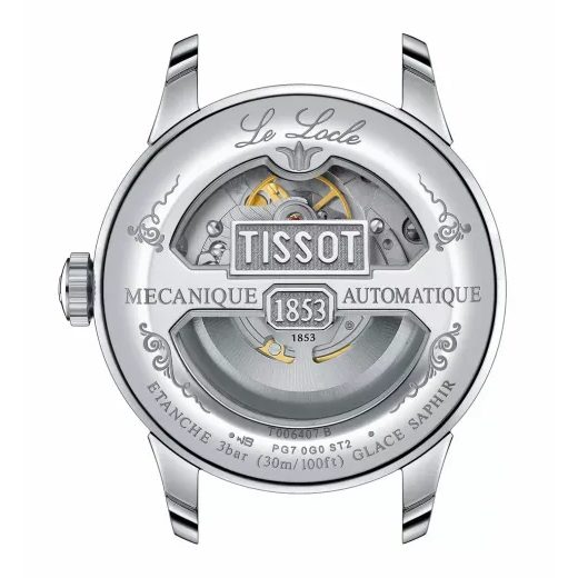 SET TISSOT LE LOCLE AUTOMATIC T006.407.11.033.02 A T41.1.183.33 - HODINKY PRE PÁRY - HODINKY