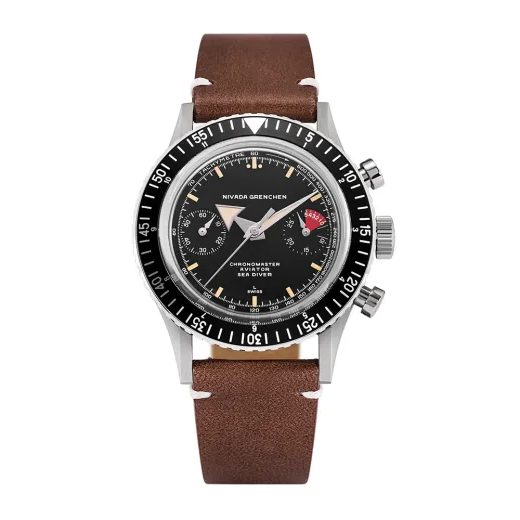 NIVADA GRENCHEN CHRONOMASTER BROAD ARROW - INTER. BEZEL - MANUAL - CHRONOMASTER - ZNAČKY
