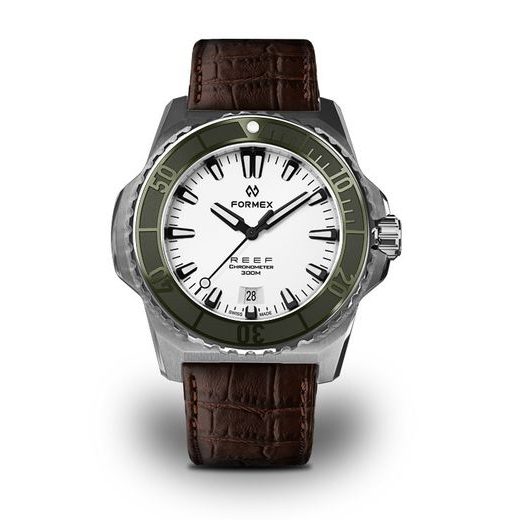 FORMEX REEF 42 AUTOMATIC CHRONOMETER WHITE DIAL - REEF - ZNAČKY