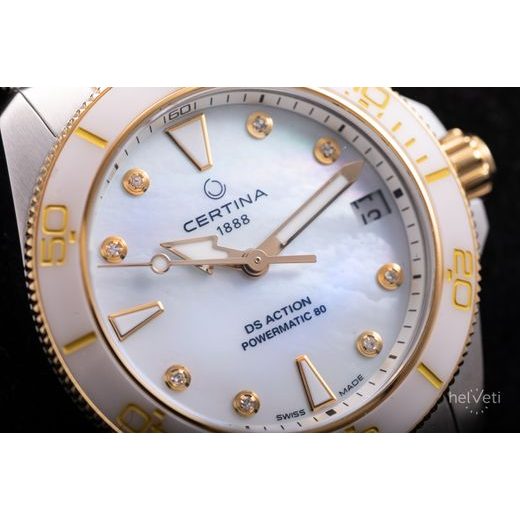 CERTINA DS ACTION LADY POWERMATIC 80 C032.007.22.116.00 - DS POWERMATIC 80 - ZNAČKY