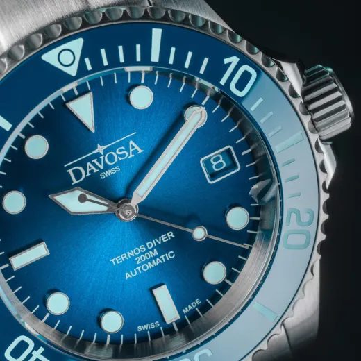 DAVOSA TERNOS AUTOMATIC BLUE LAGOON LIMITED EDITION 161.554.04 - TERNOS - ZNAČKY