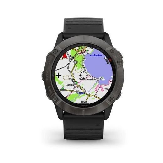 GARMIN FENIX6X PRO SAPPHIRE, GRAYDLC/BLACK BAND (MAP/MUSIC) 010-02157-11 - GARMIN - ZNAČKY