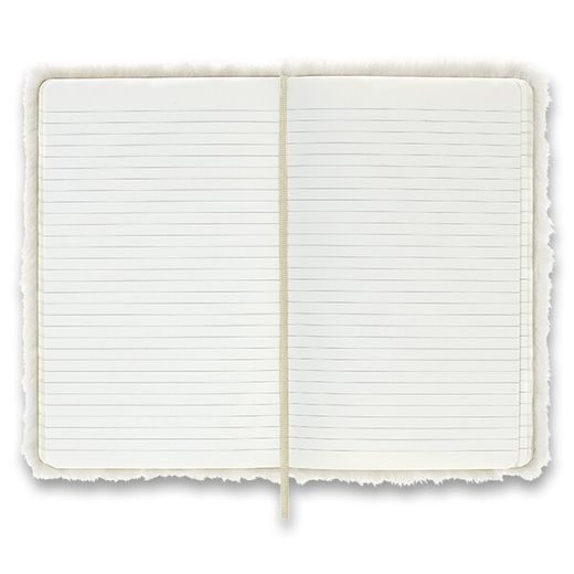 ZÁPISNÍK MOLESKINE FAUX FUR - TVRDÉ DESKY - L, LINKOVANÝ 1331/1917342 - DIÁRE A ZÁPISNÍKY - OSTATNÉ