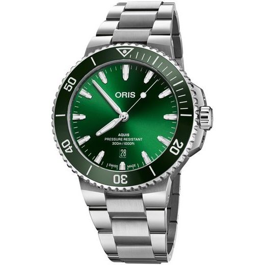 ORIS AQUIS DATE 43,5 MM 01 733 7789 4157-07 8 23 04PEB - AQUIS - ZNAČKY