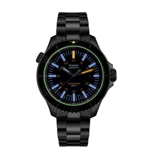 TRASER P67 SUPERSUB T100 BLUE SET OCEĽ A GUMA - HERITAGE - ZNAČKY